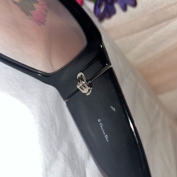 ☀️Christian Dior Sunglasses Black Deluxe Rain Drop Gems☀️ - Picture 11 of 13